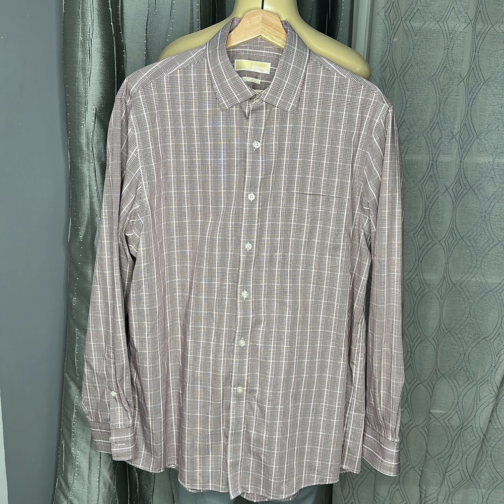 Mickael Kors Men’s Dress shirt Sz 16 1/2…2 34/35. Long sleeve button down.
